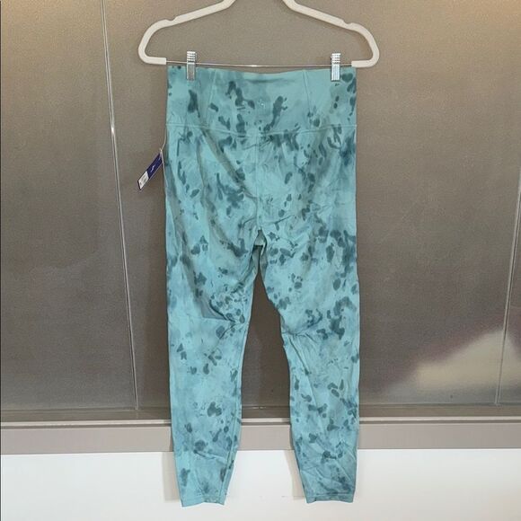 JoyLab High-Rise Blue Tie-Dye Leggings (7/8 Length) NWT - Picture 3 of 9